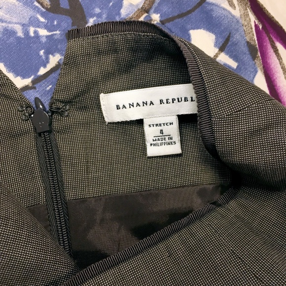 Tweed BANANA REPUBLIC Skirt - Brown Skirt - Picture 3 of 8